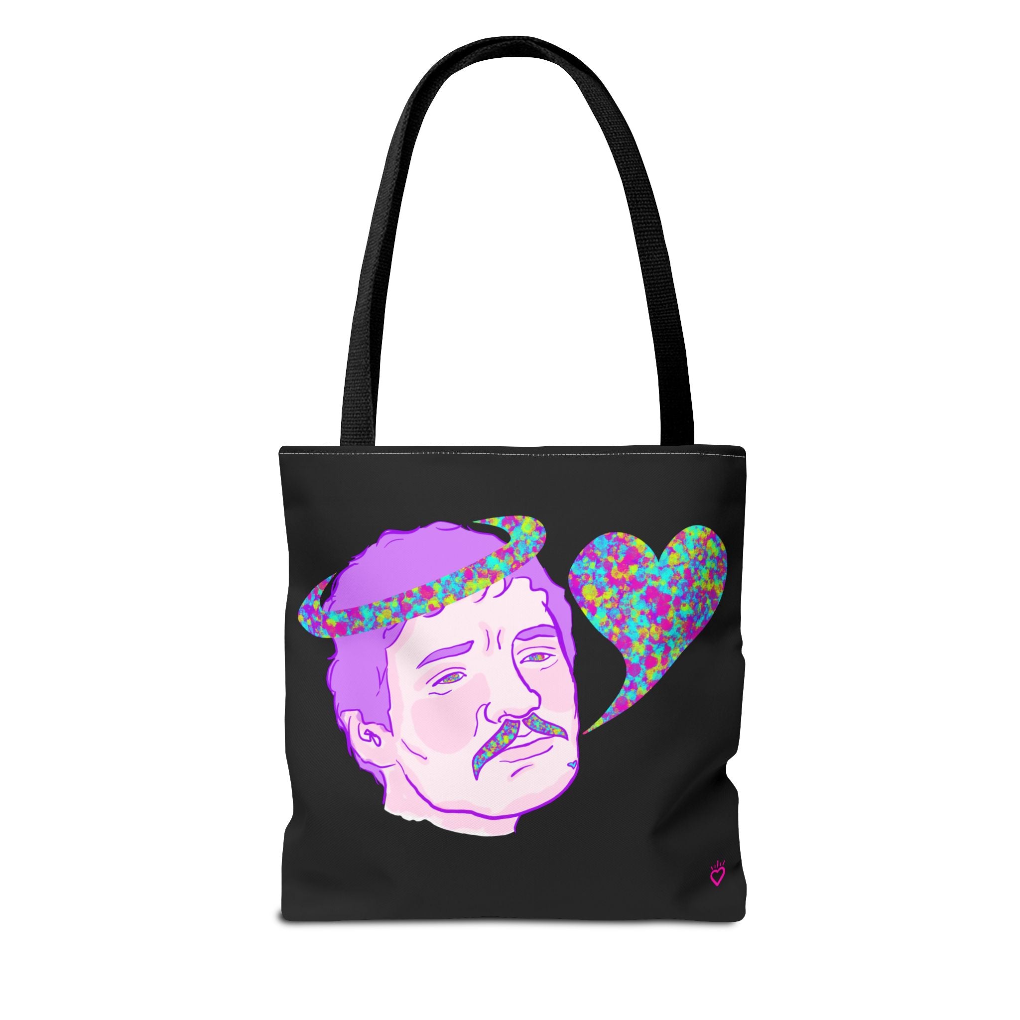 SPEAK LOVE — Everyday Tote Bag | Pop Art Heart Carryall