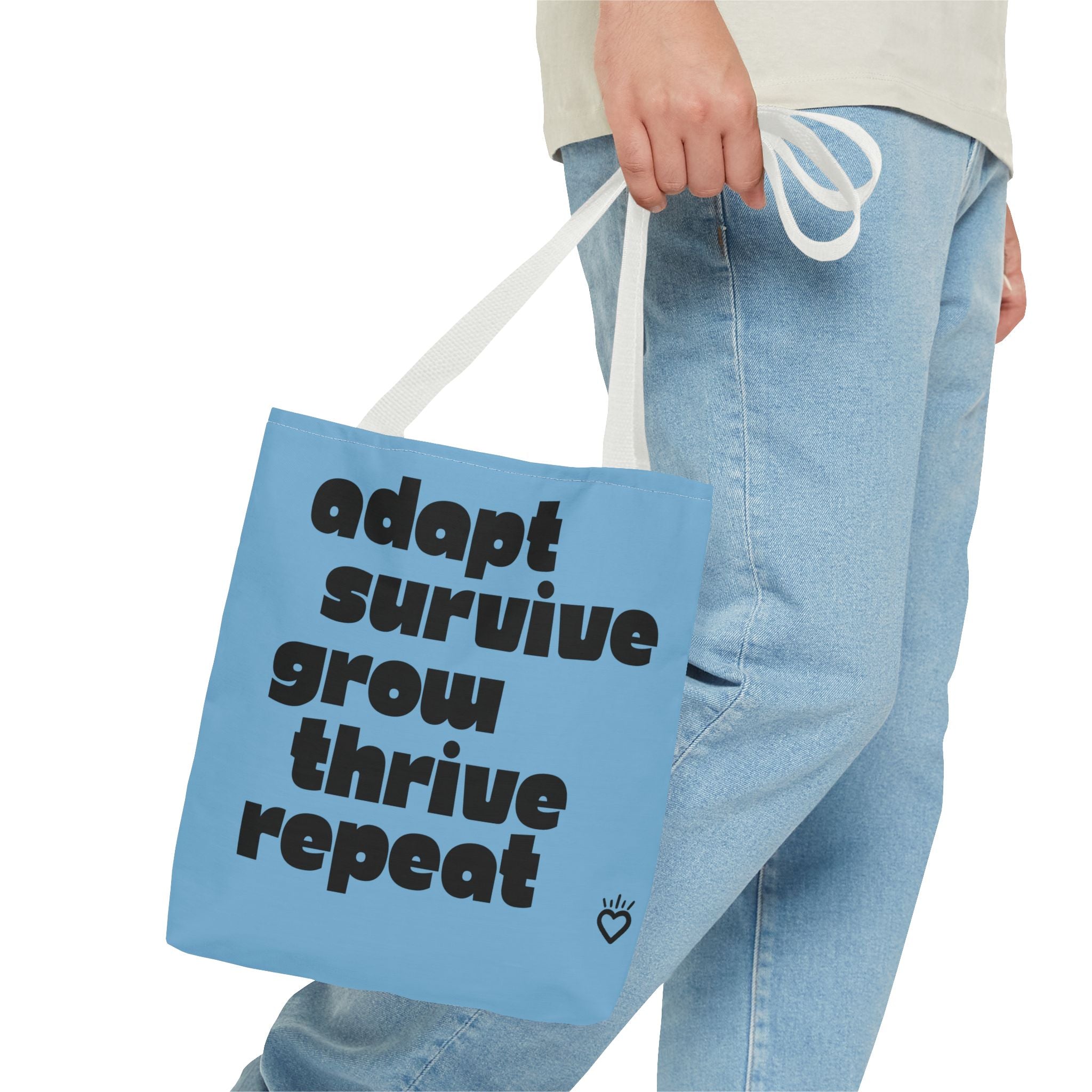 ADAPT, SURVIVE, GROW, THRIVE — Everyday Tote Bag | Sturdy, Practical Carry