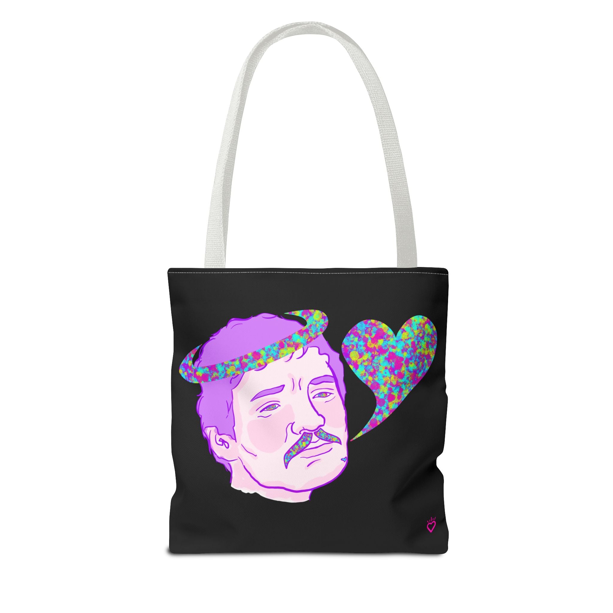 SPEAK LOVE — Everyday Tote Bag | Pop Art Heart Carryall