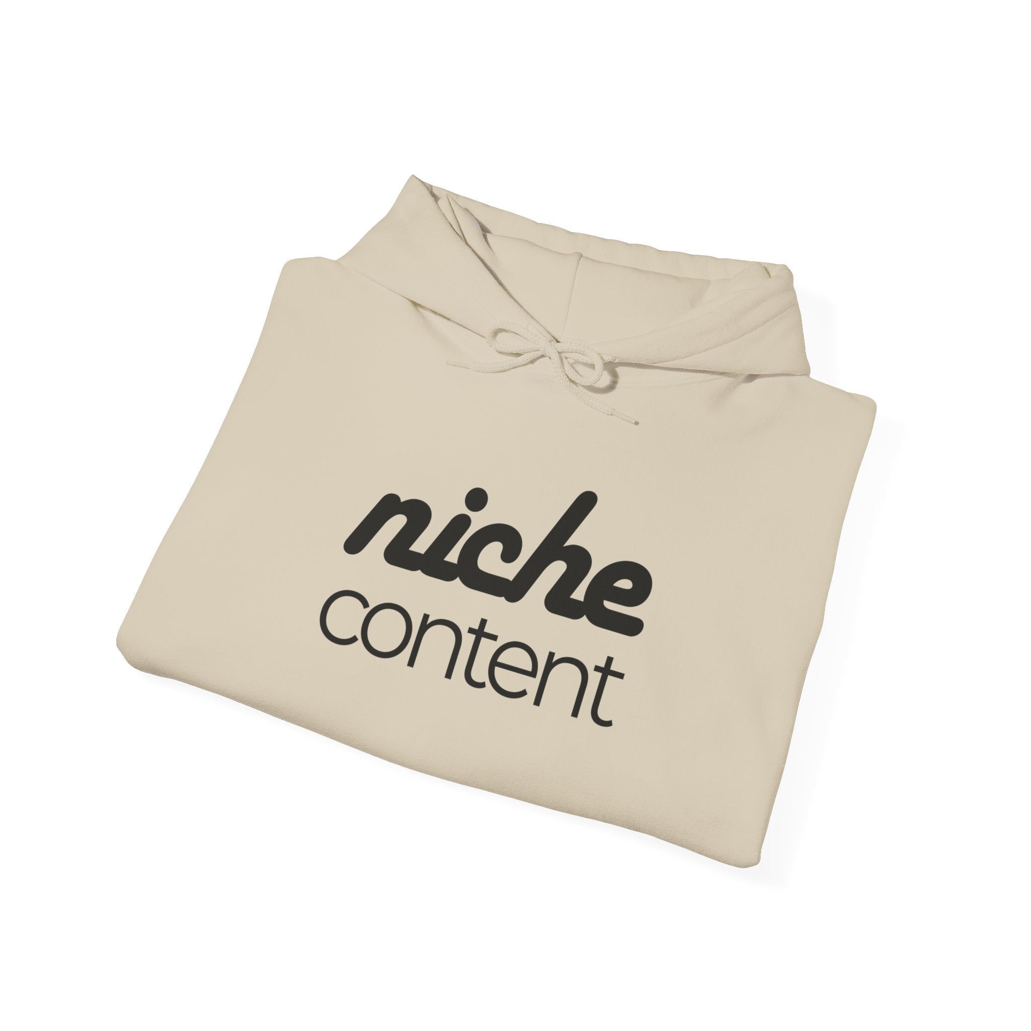 NICHE CONTENT — Cozy Hoodie | Warm, Relaxed Fit