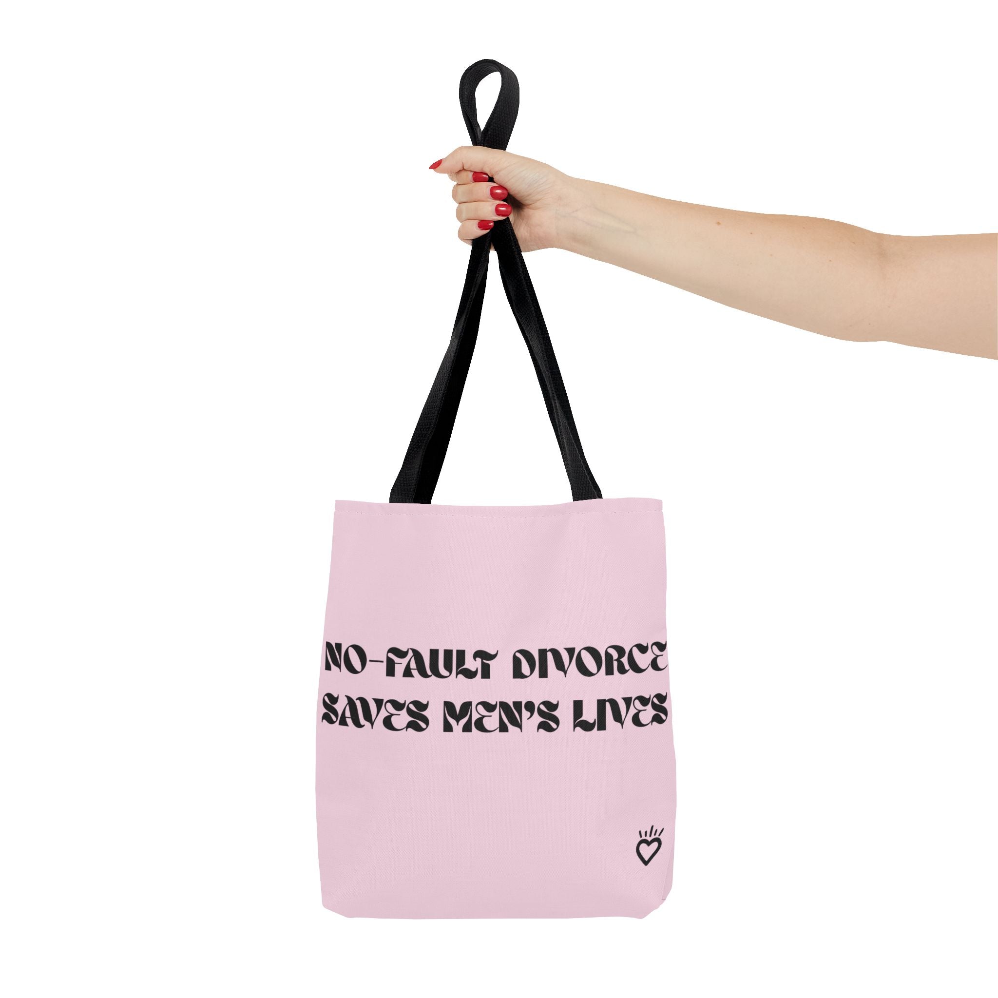 No Fault Divorce Saves Men's Lives — Everyday Tote Bag | Bold Statement Carryall
