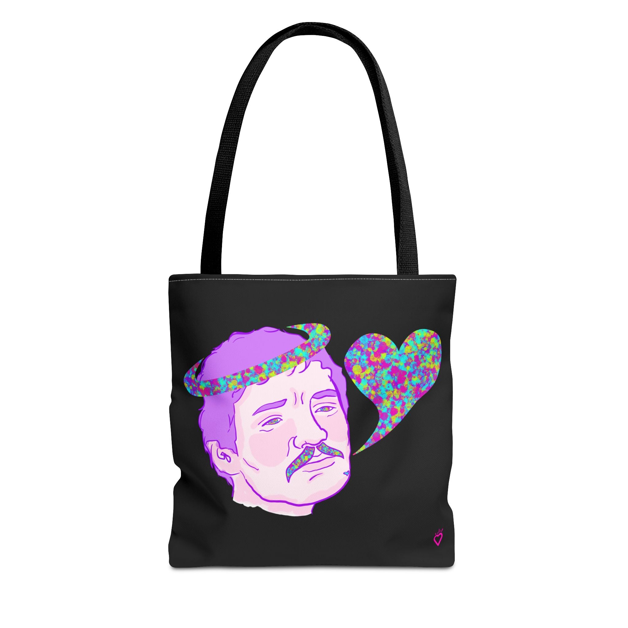 SPEAK LOVE — Everyday Tote Bag | Pop Art Heart Carryall