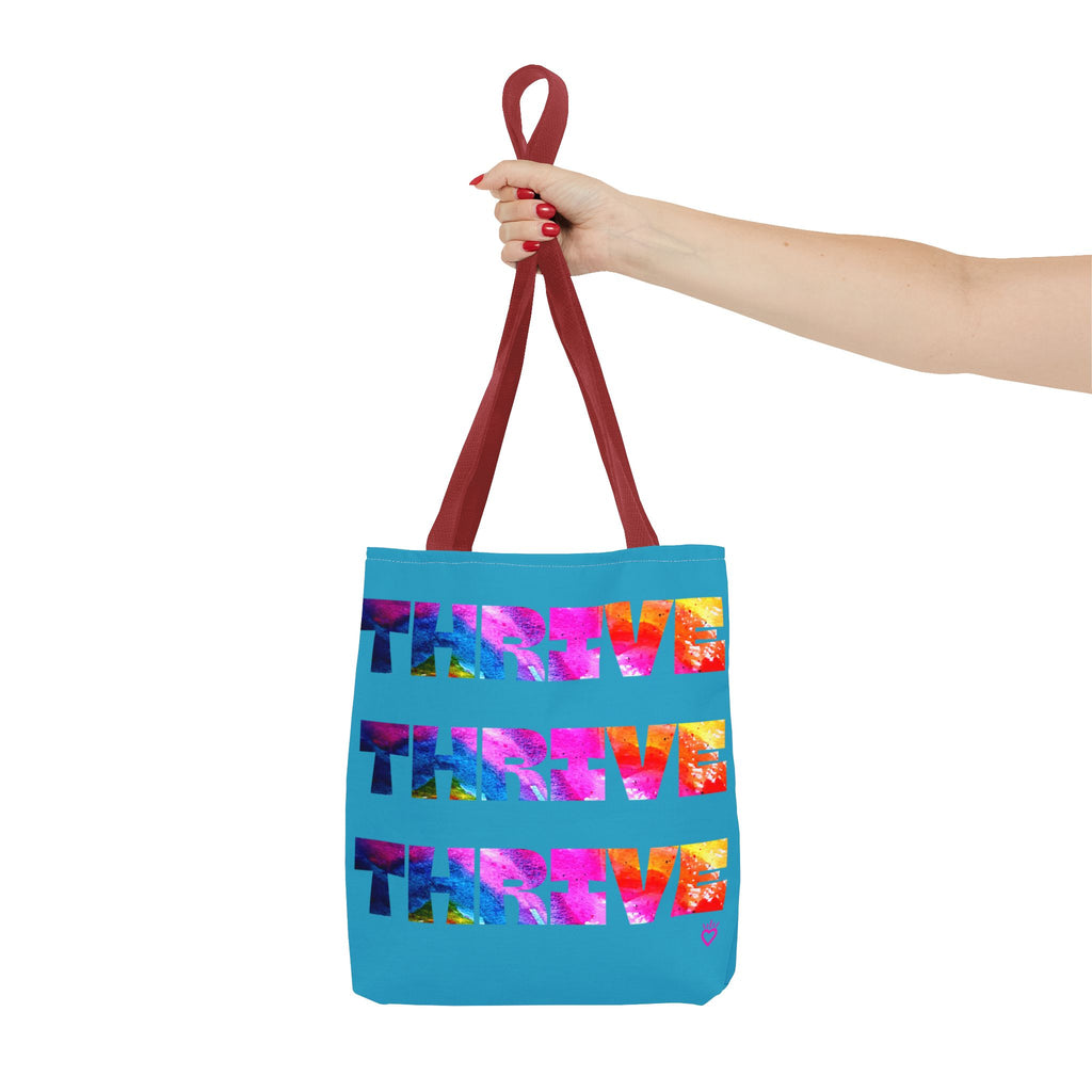 THRIVE — Everyday Tote Bag | Bold, Watercolor Statement