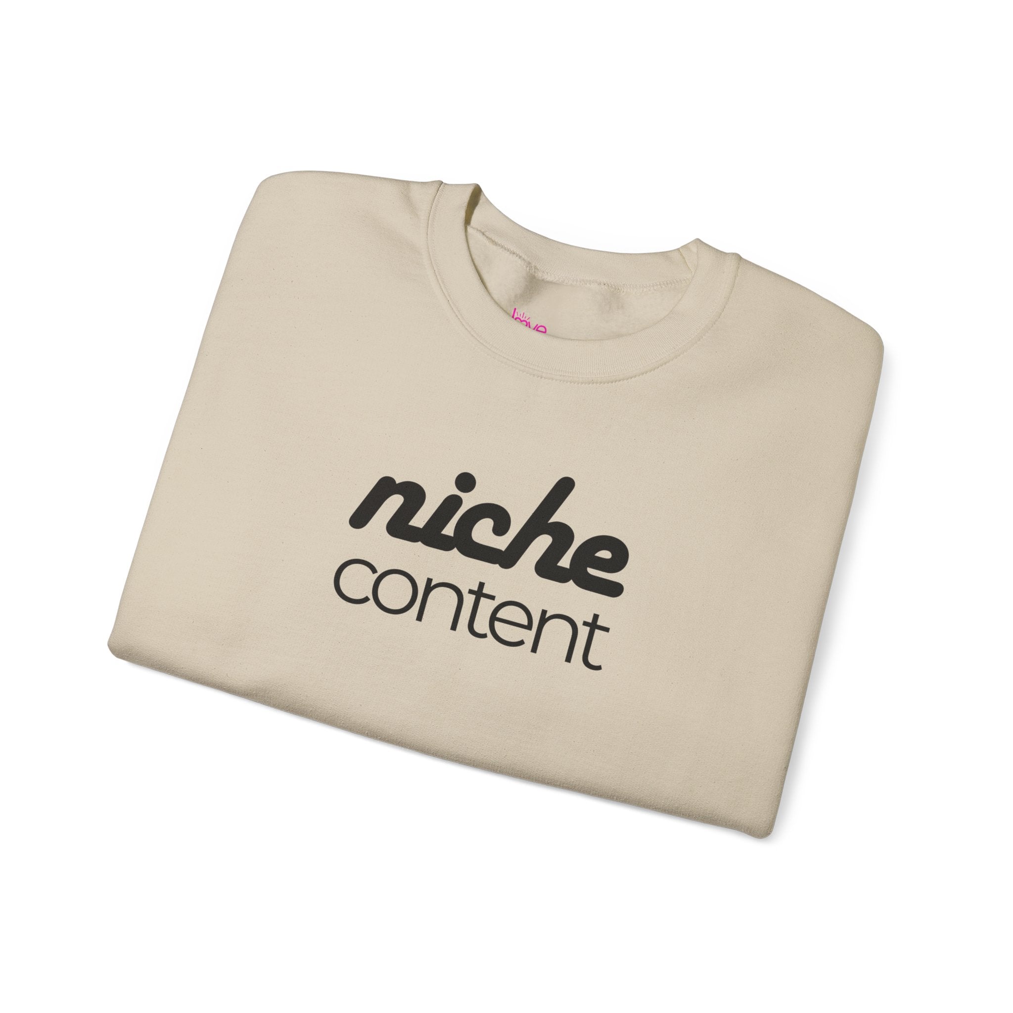 NICHE CONTENT — Cozy Sweatshirt | Midweight Comfort