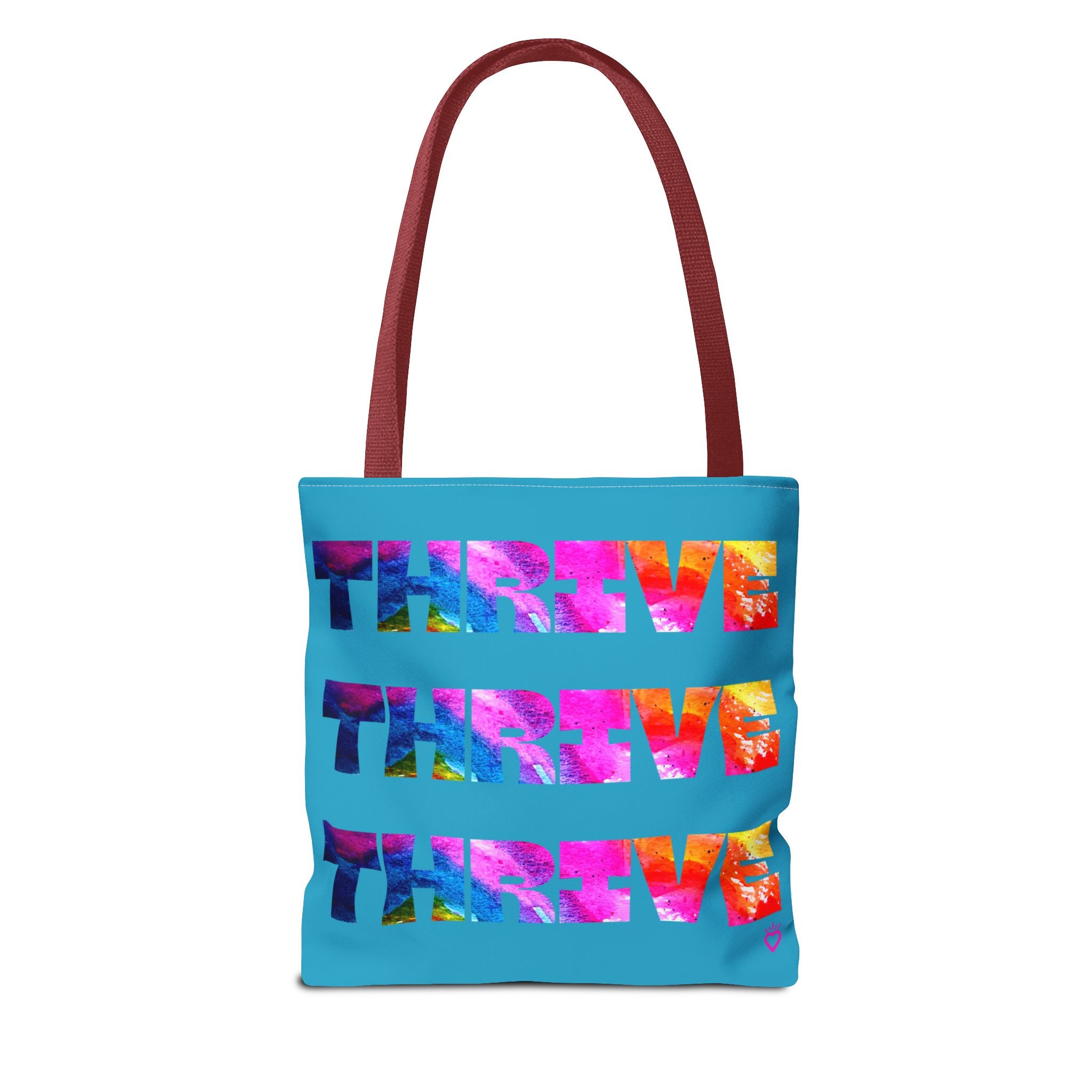 THRIVE — Everyday Tote Bag | Bold, Watercolor Statement