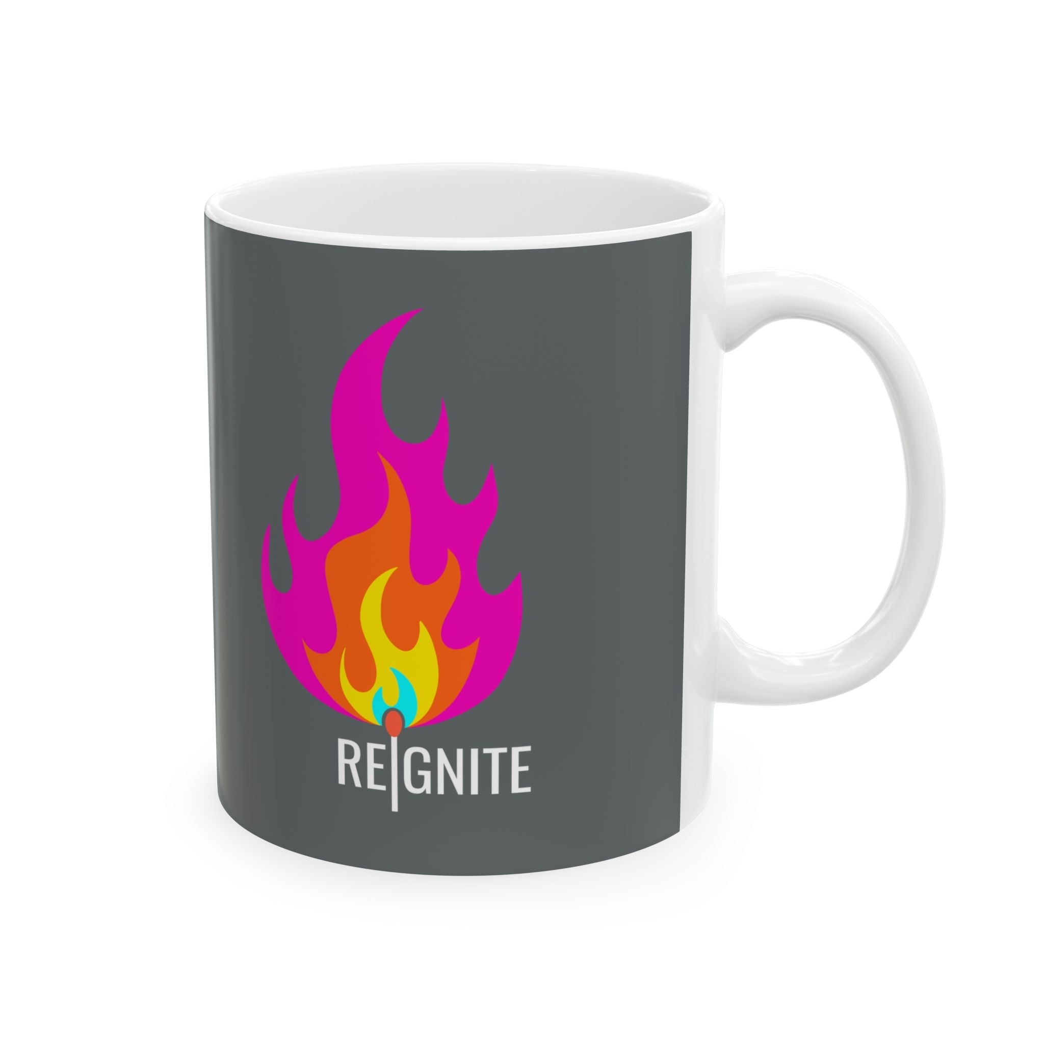 REIGNITE — Ceramic Mug | Morning Fire Ritual
