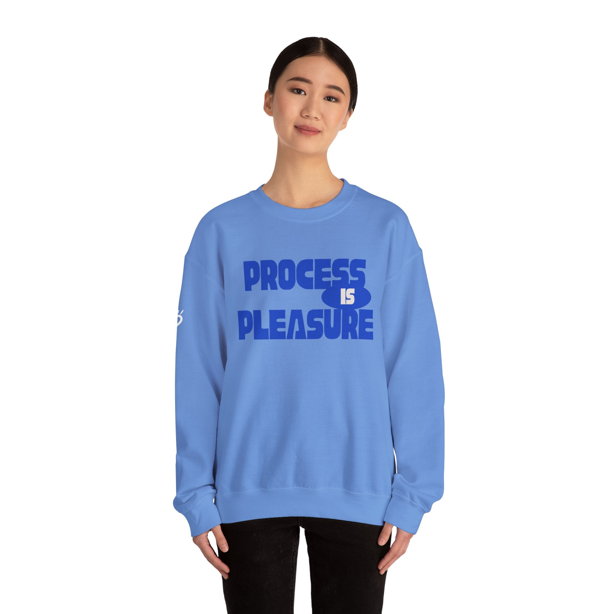 PROCESS IS PLEASURE — Cozy Sweatshirt | Midweight Comfort