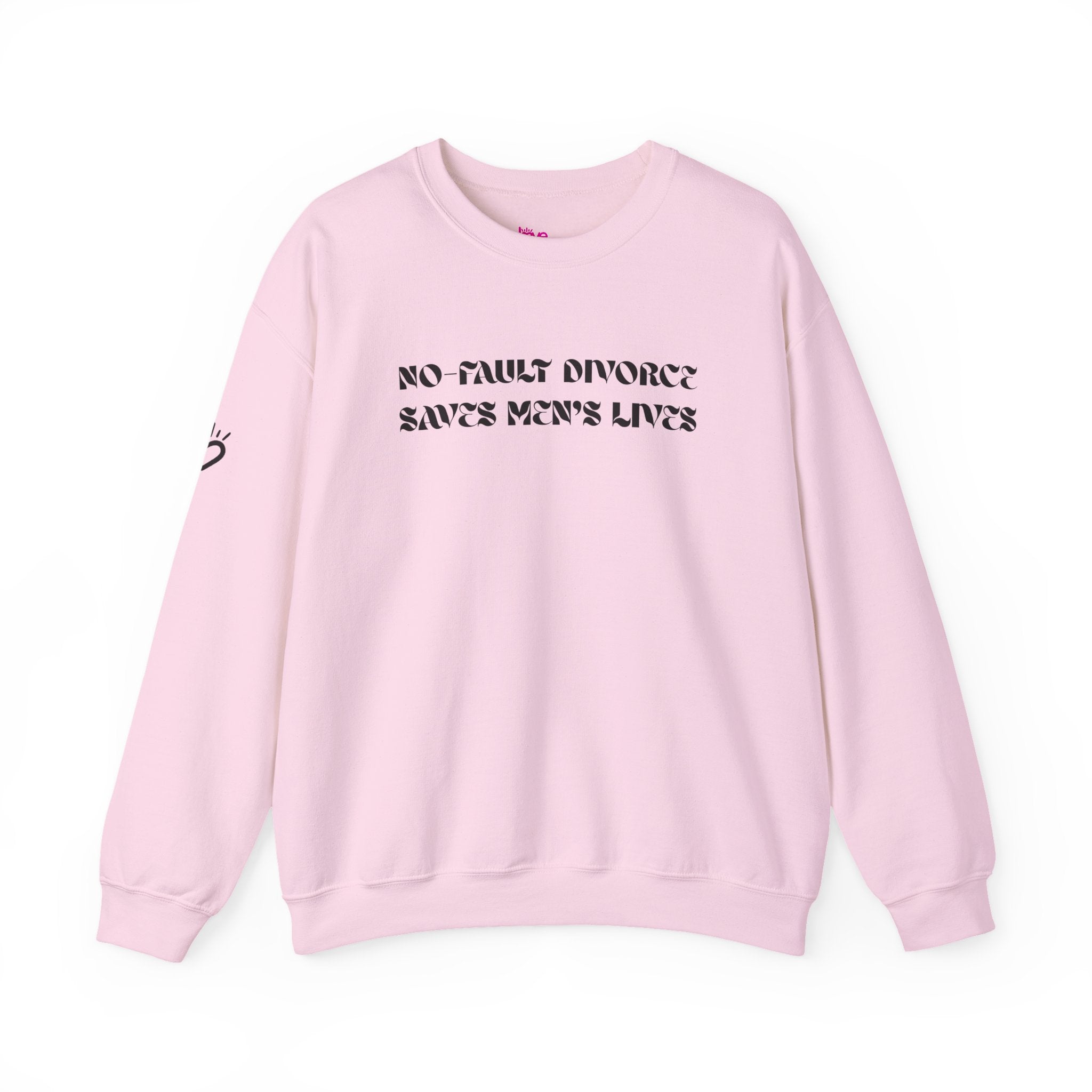 No Fault Divorce Saves Men's Lives — Cozy Sweatshirt | Playful Statement
