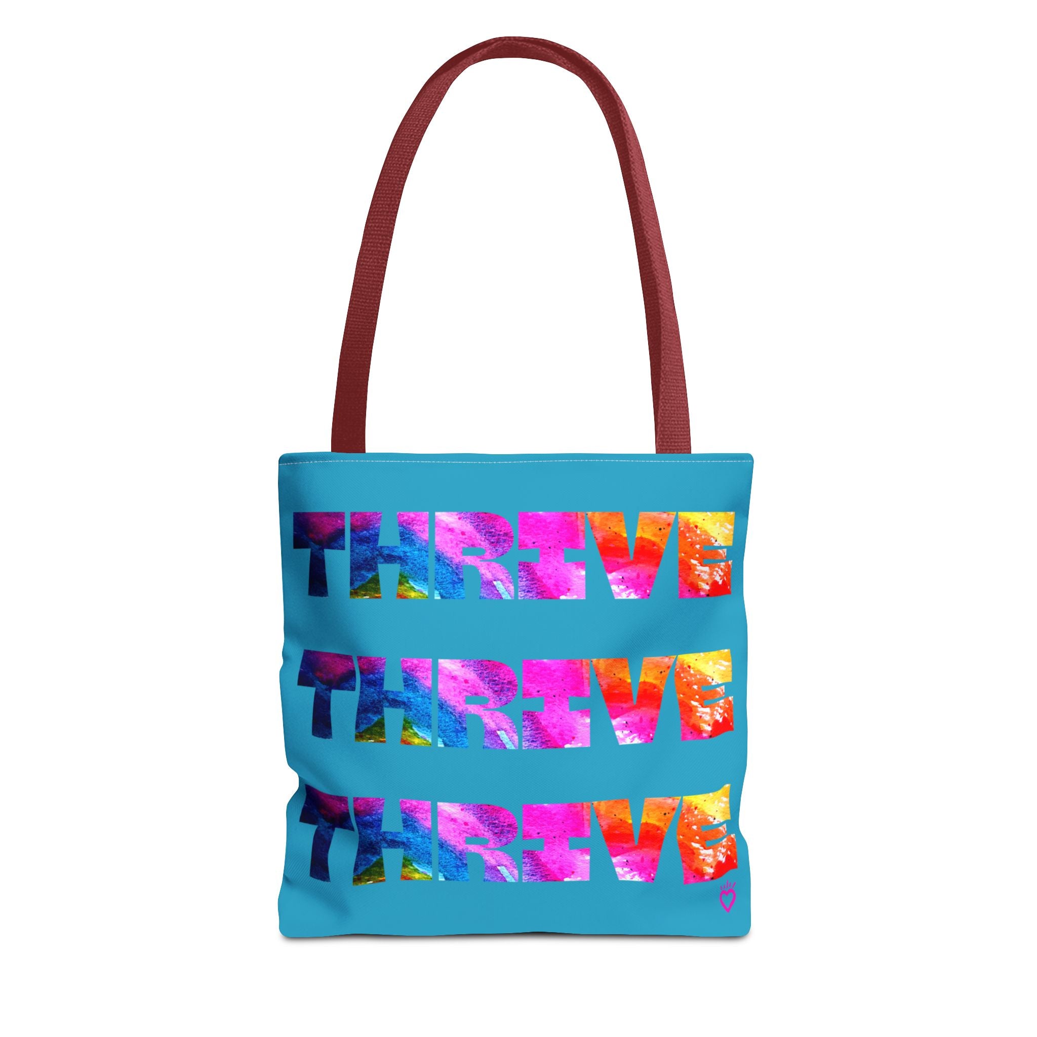 THRIVE — Everyday Tote Bag | Bold, Watercolor Statement