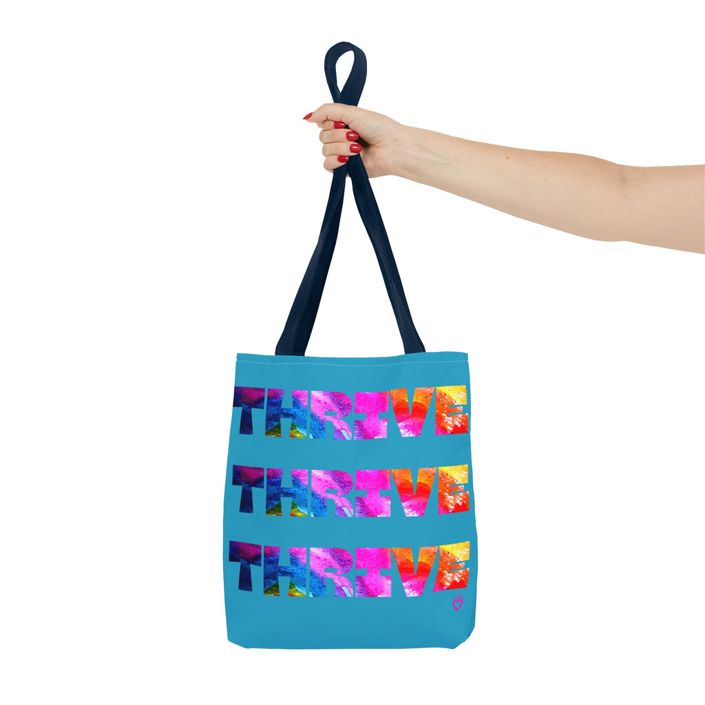 THRIVE — Everyday Tote Bag | Bold, Watercolor Statement