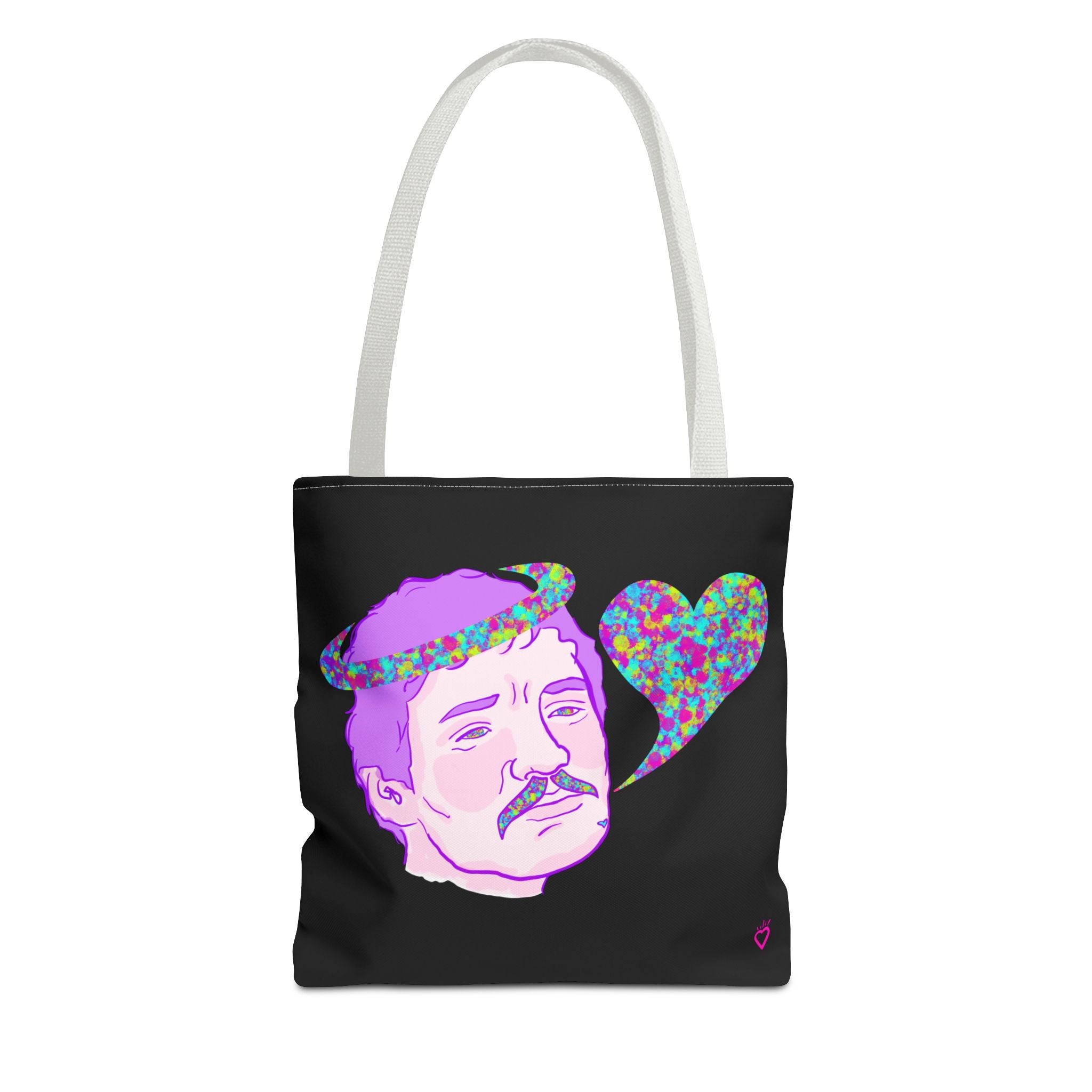 SPEAK LOVE — Everyday Tote Bag | Pop Art Heart Carryall