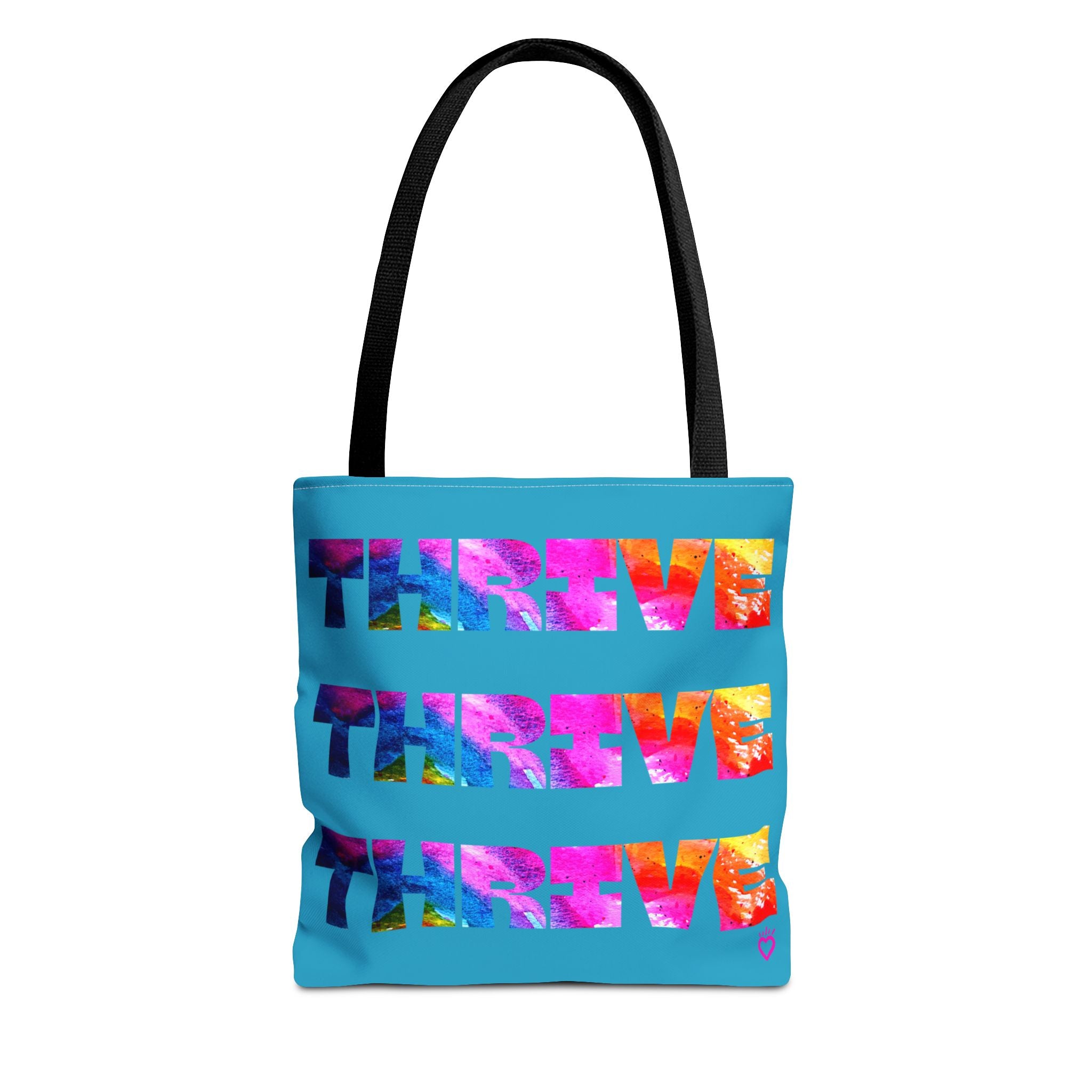 THRIVE — Everyday Tote Bag | Bold, Watercolor Statement