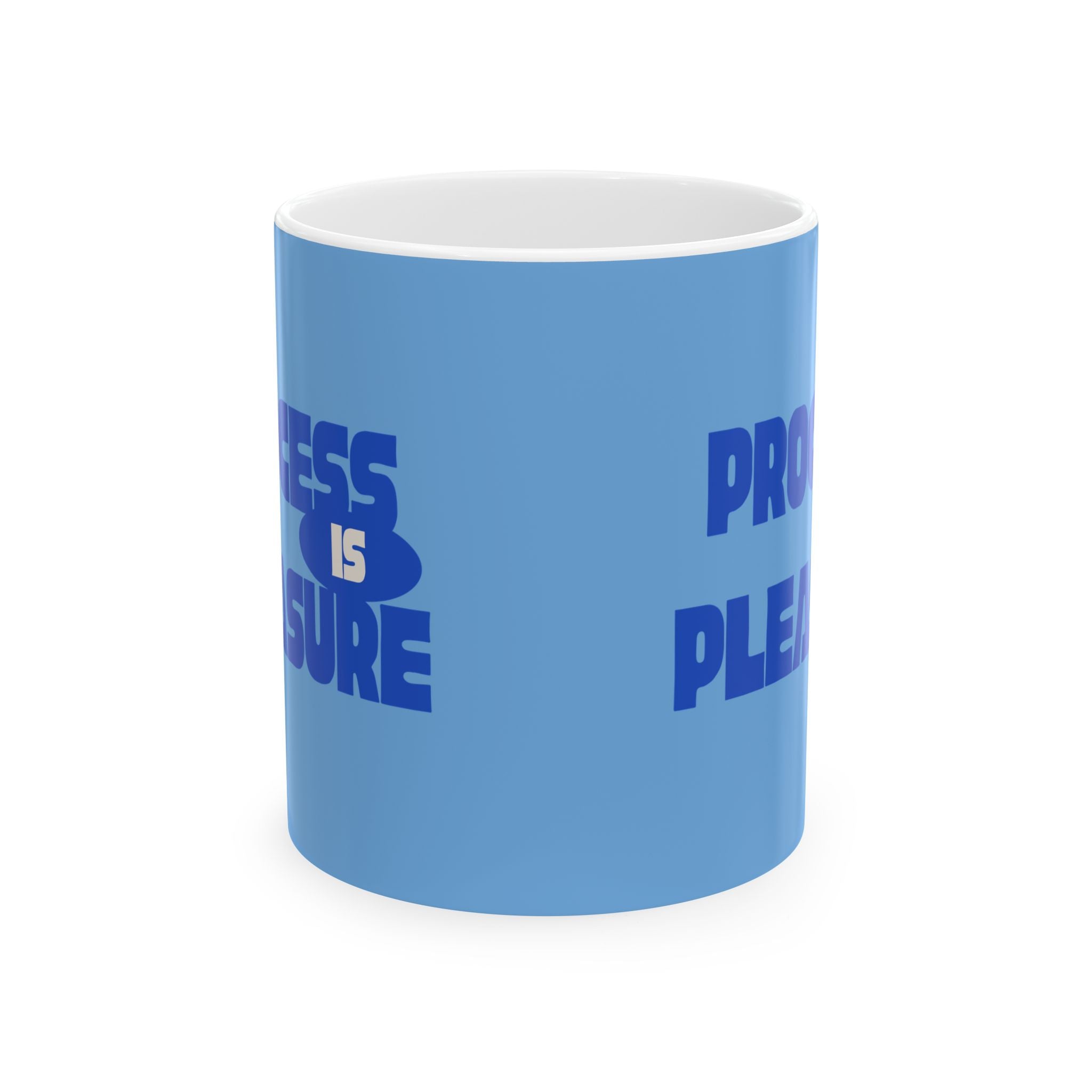 PROCESS IS PLEASURE — Ceramic Mug | Daily Ritual Companion