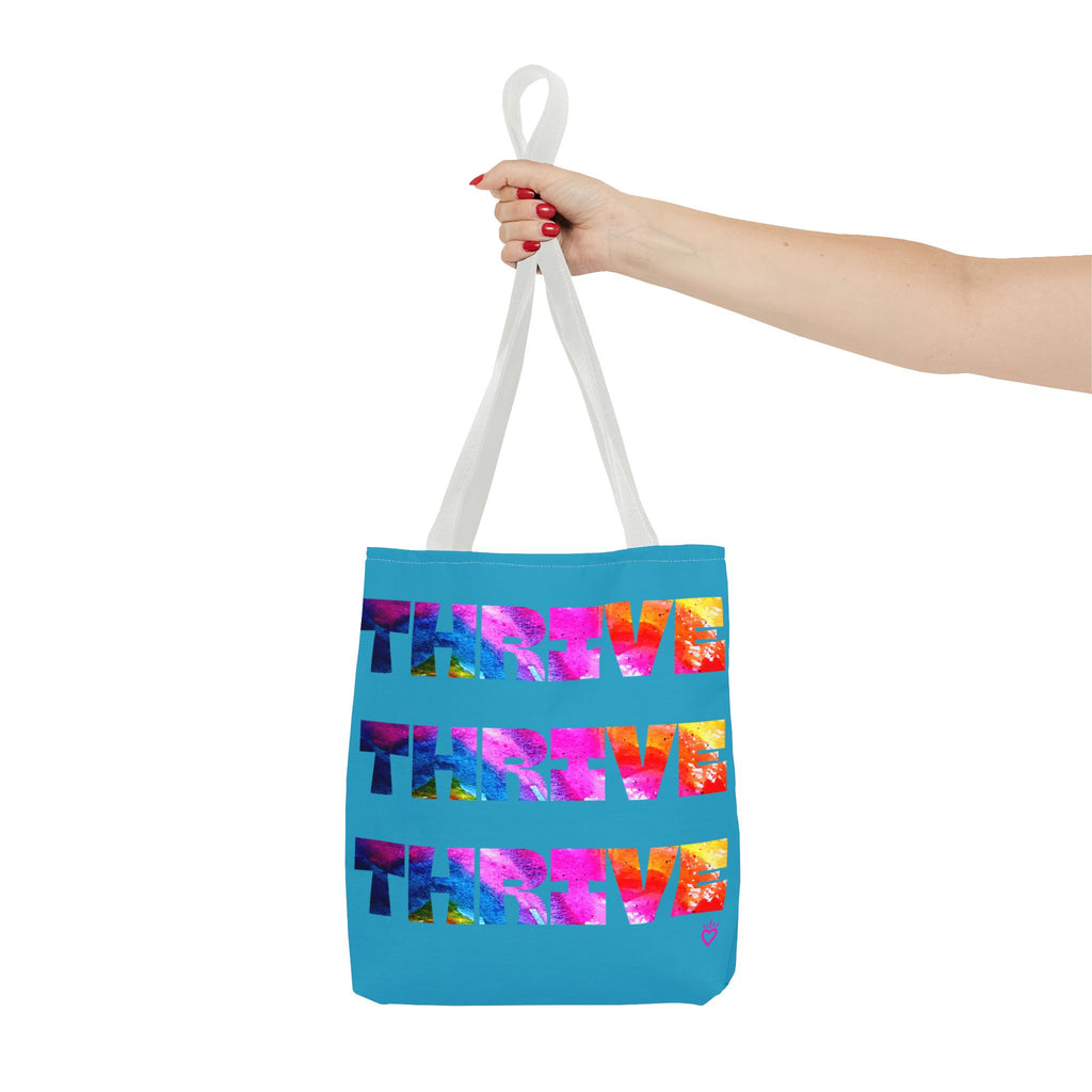 THRIVE — Everyday Tote Bag | Bold, Watercolor Statement