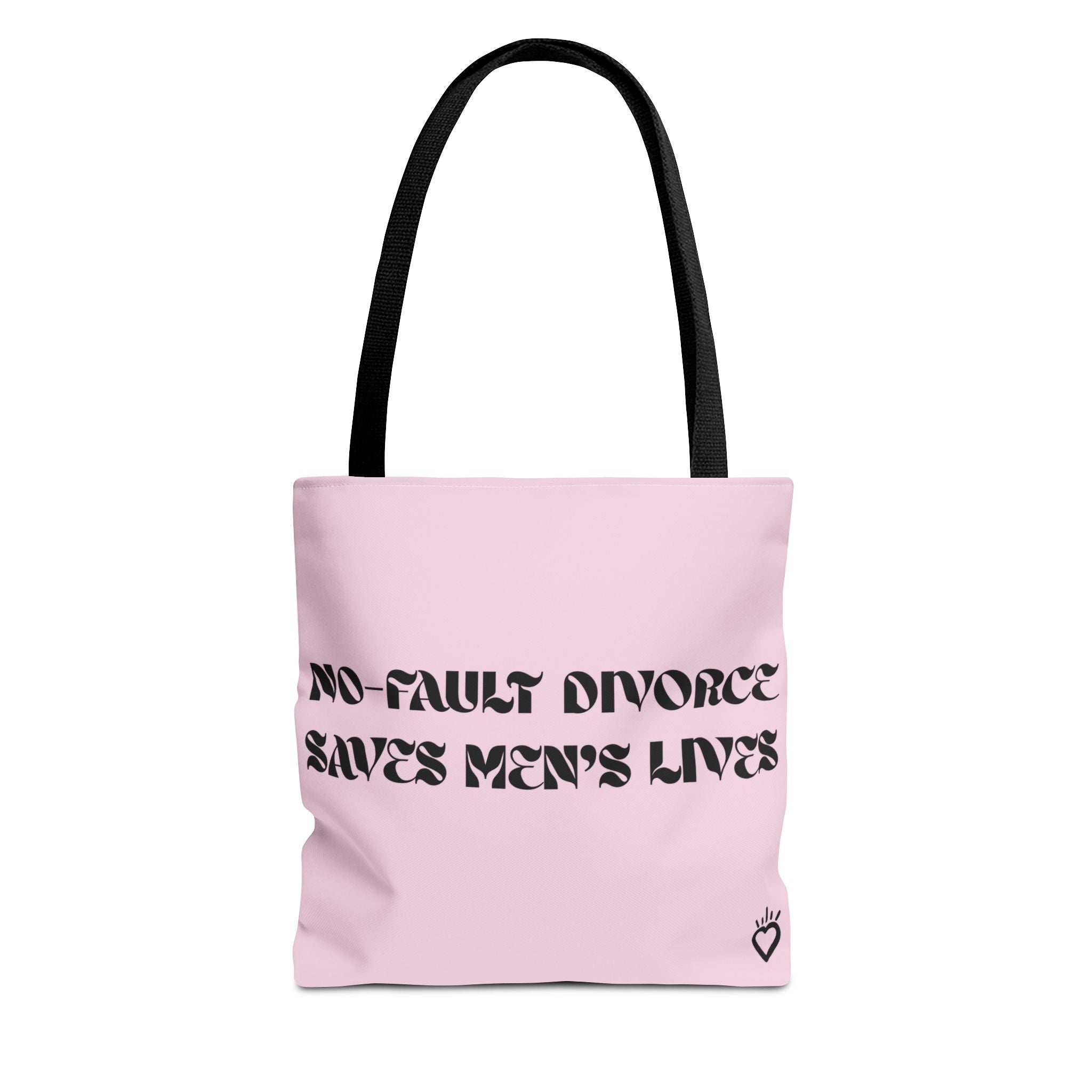 No Fault Divorce Saves Men's Lives — Everyday Tote Bag | Bold Statement Carryall