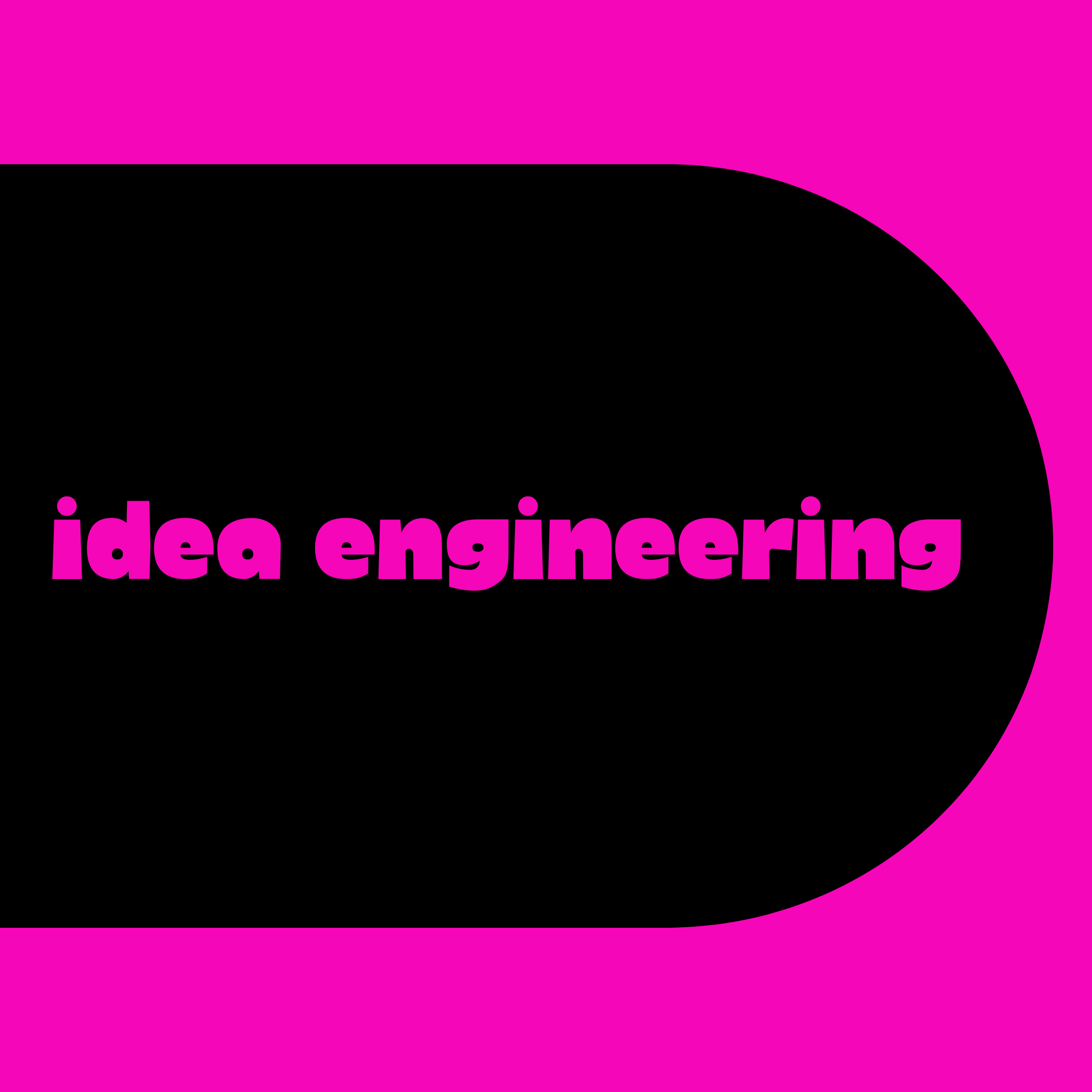 Idea Engineering Session- Personal/Project